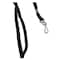 Sicurix Flat Lanyard w/Hook, 36", Nylon, Black, PK100 BAU65619 - alternate 2